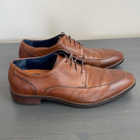 Cole Haan Lenox Hill Split Toe Leather Men’s Oxfords - Picture 11 of 11